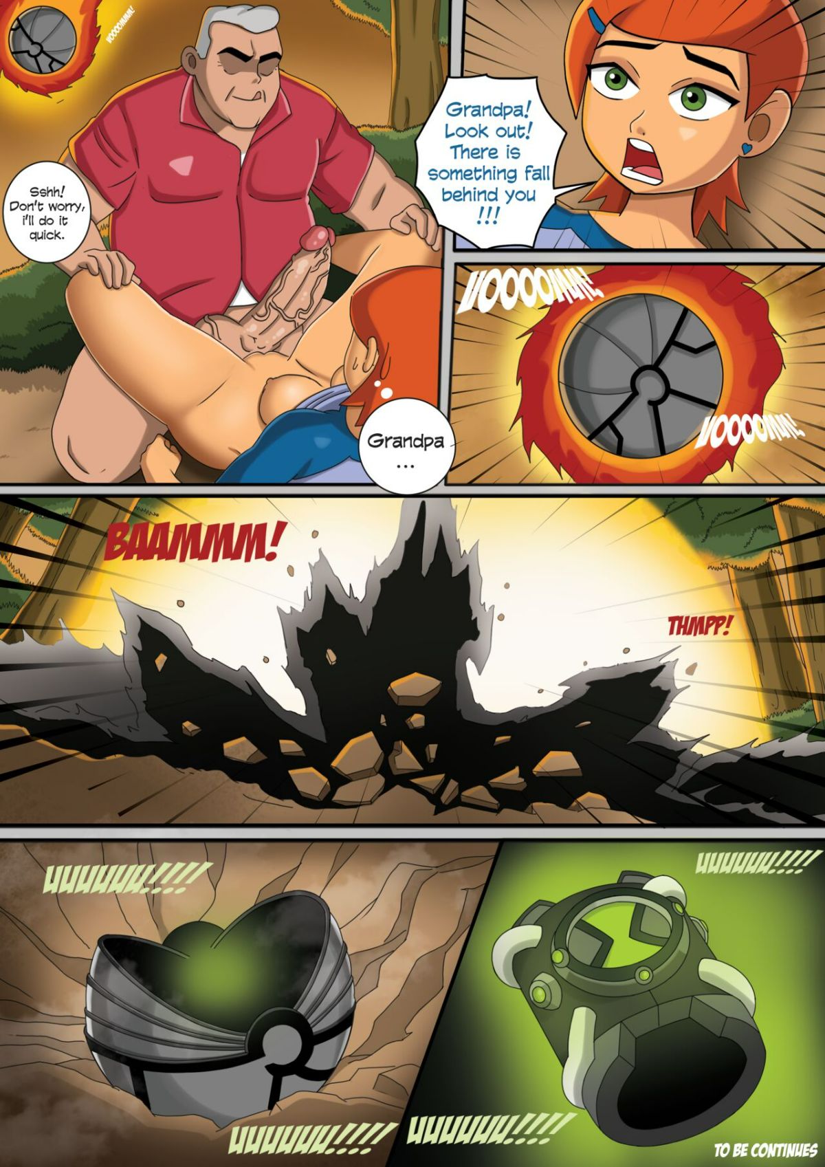 brett hodgdon recommends Mistress sock aaron cooks add ben 10 henatai photo