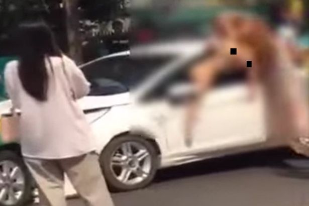 colton boyd add naked lady in car image