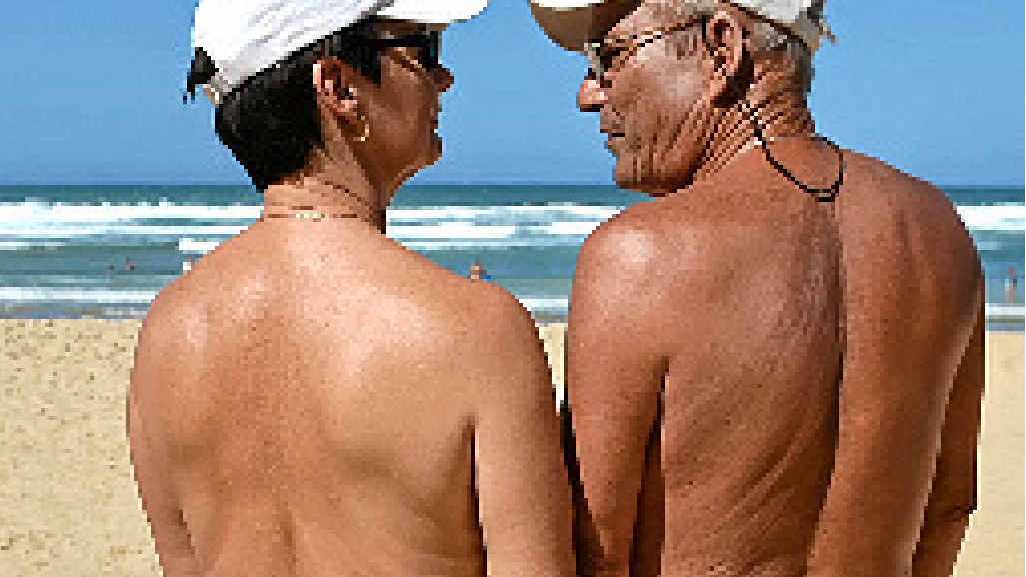 dan church add nudist party image
