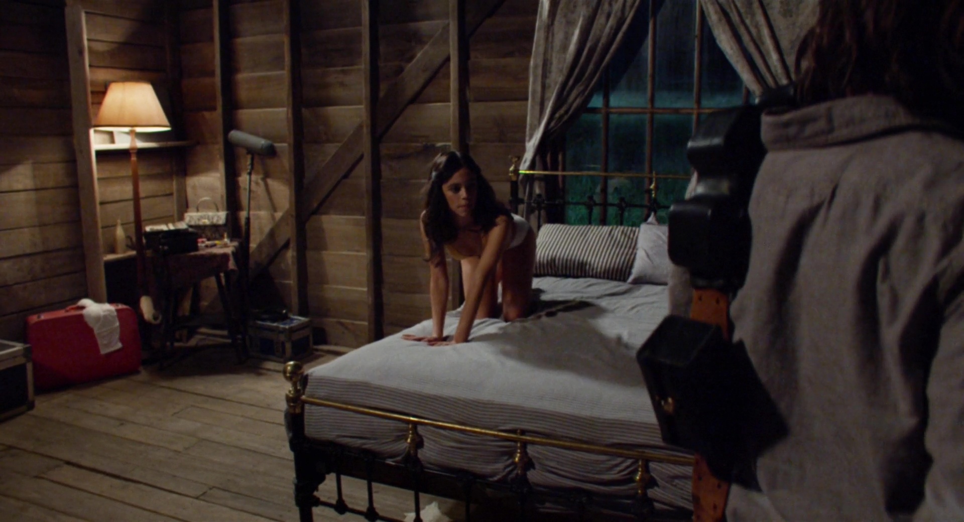 X Movie Jenna Ortega Scene naked penus micro bikini nip slip