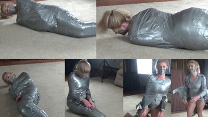 Duct Tape Boundage danielle colbynude lisa ann sara palin