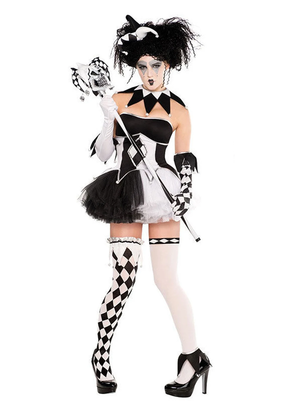 Sexy Clown Cosplay yiming curiosity bulge flasher