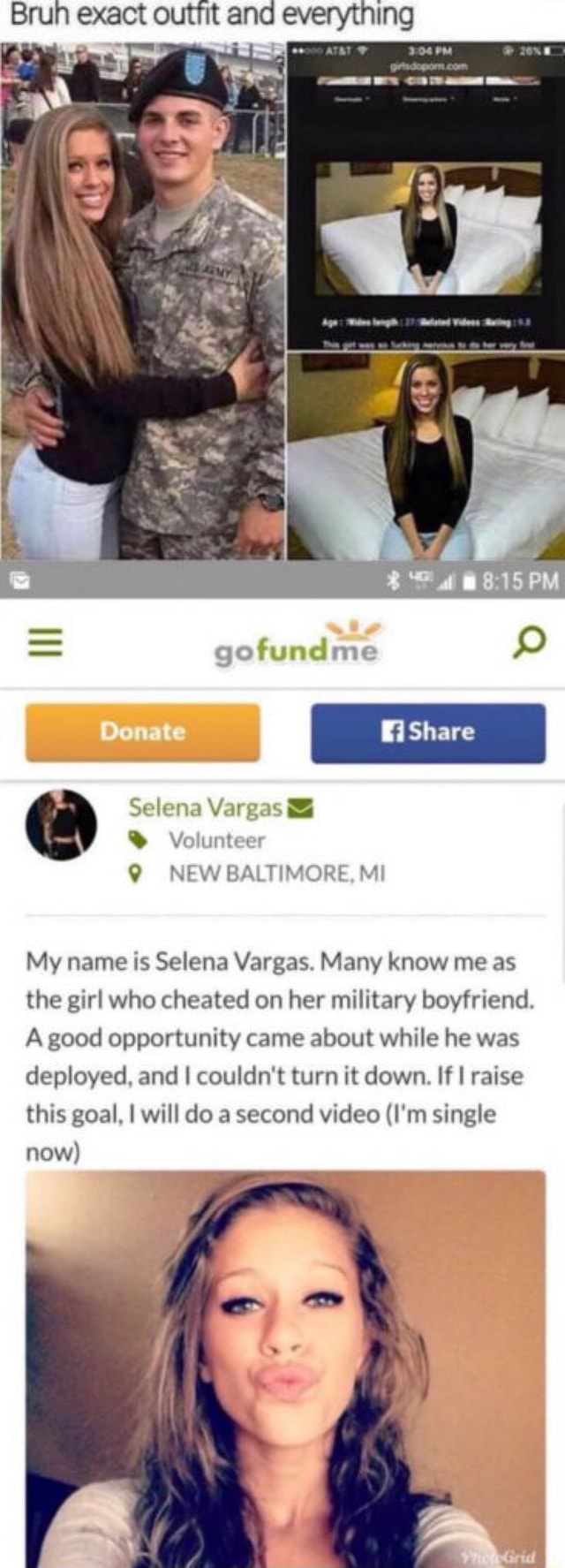 dale pellerin recommends military girlfriend porn day gardner add military girlfriend porn image