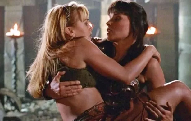 brianna lauer add lucy lawless pron photo