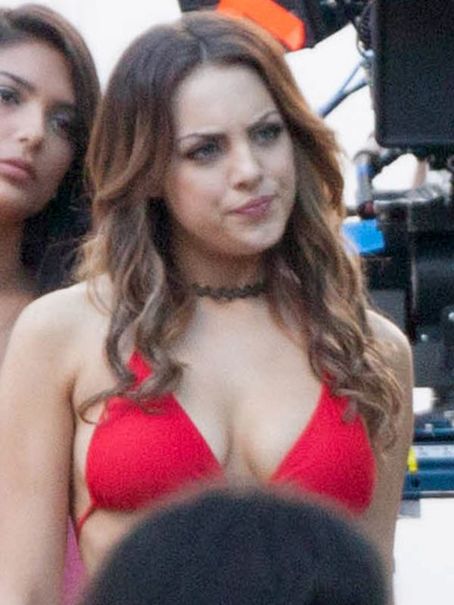 angel sanjuan add elizabeth gillies bikini photo