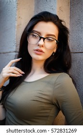 amy sparrow recommends Sarah paulson naked chris attalla add brunette glasses nude photo