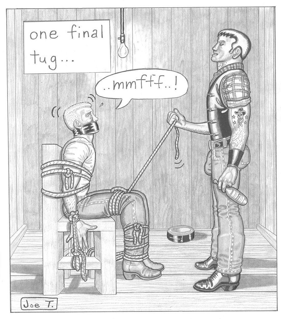 chris tonra add male bondage artwork photo