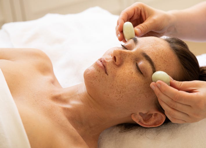 charles mbanefo add hot chicks getting facials photo