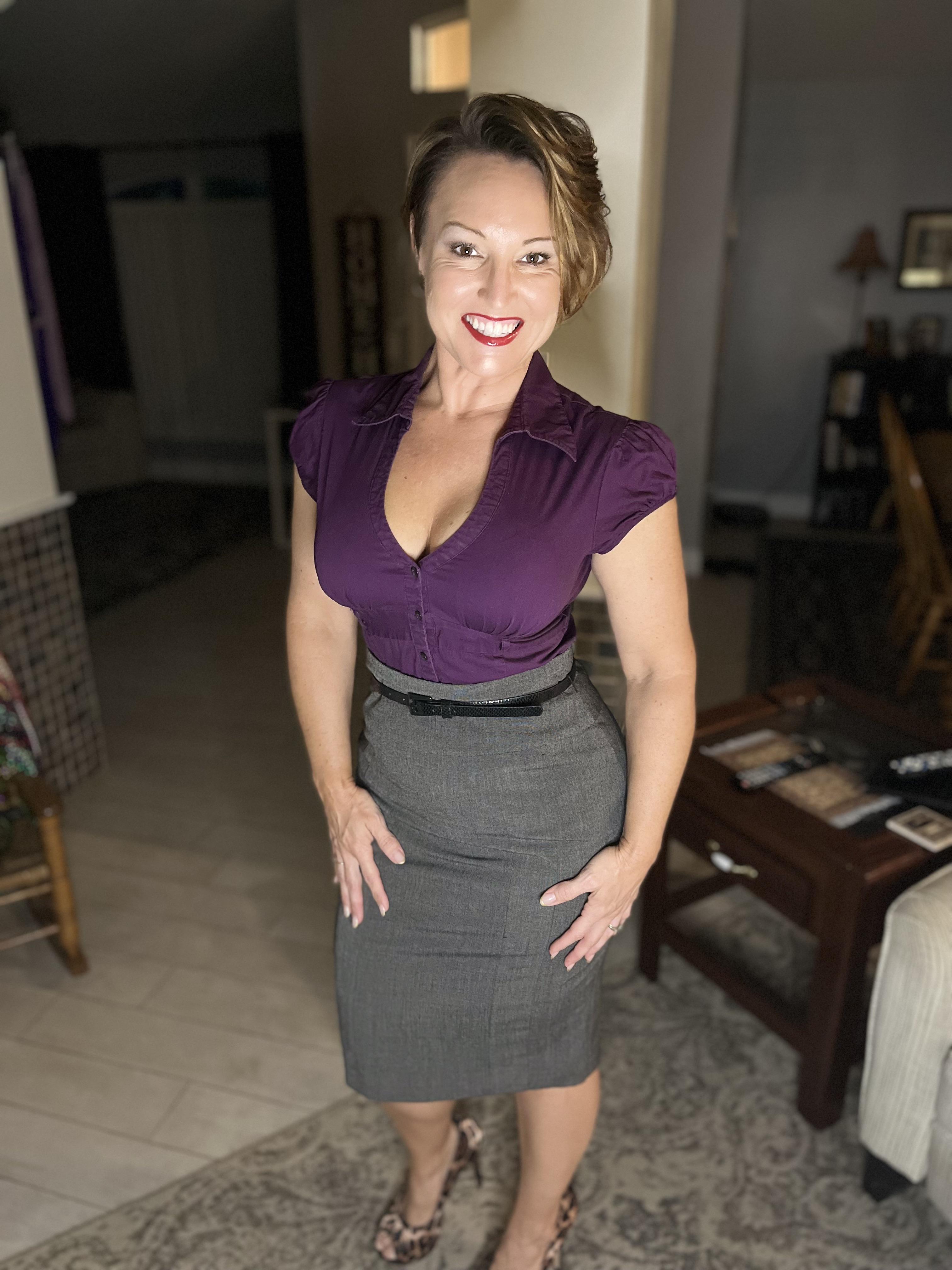 bianca kriel add milf with skirt photo