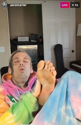 clarrisa ingram recommends Dex devall marco napoli david hogman add aaron carter feet photo