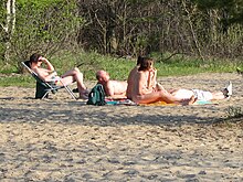 david peter brooks recommends Inthecrack videos chris rival add europe beach nude image