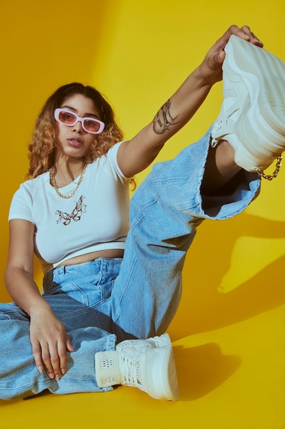 alan ngu add letsdoit ripped jeans image