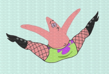 diana olds add patrick star fishnets photo