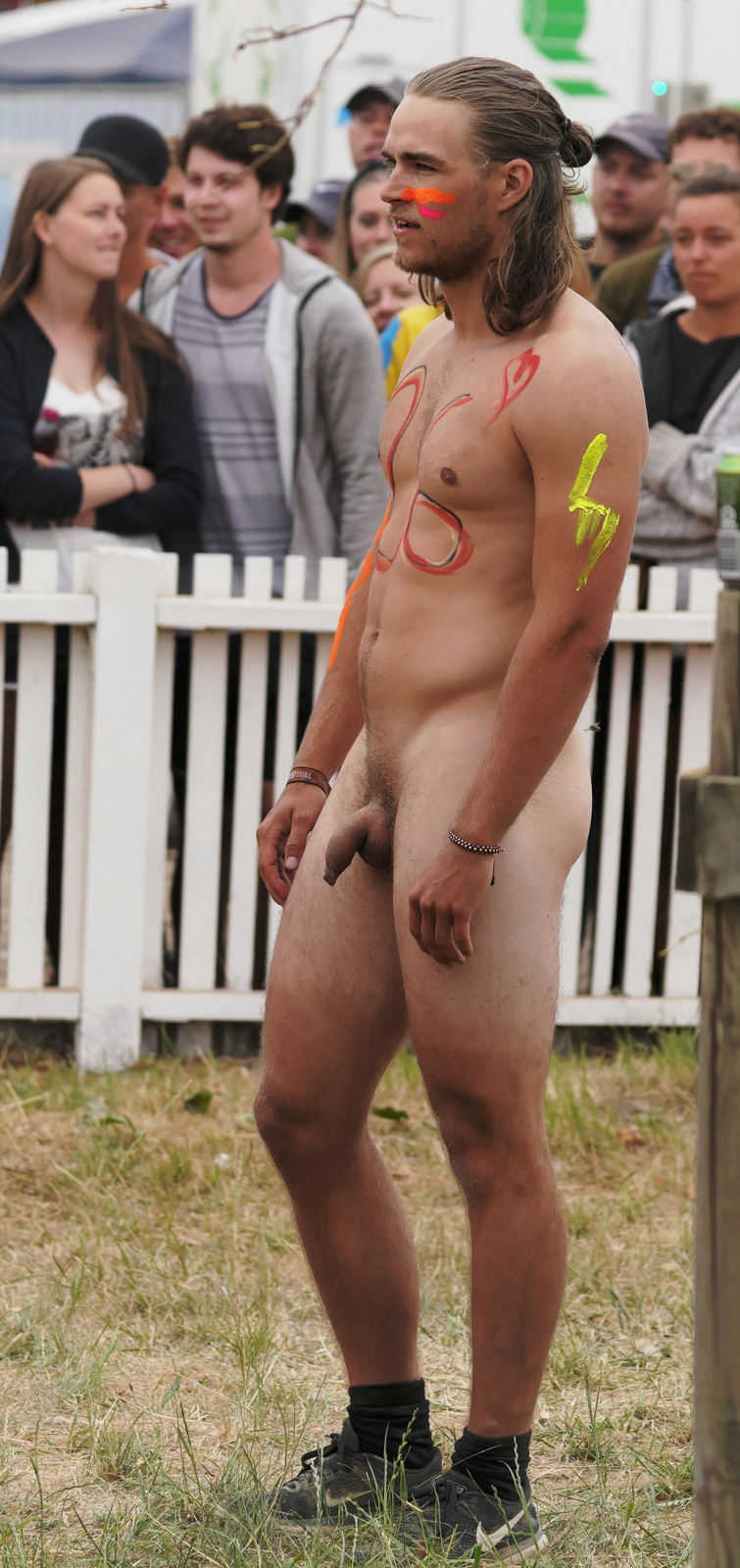 badiaa mansour recommends public nude festival clinton chance add public nude festival photo