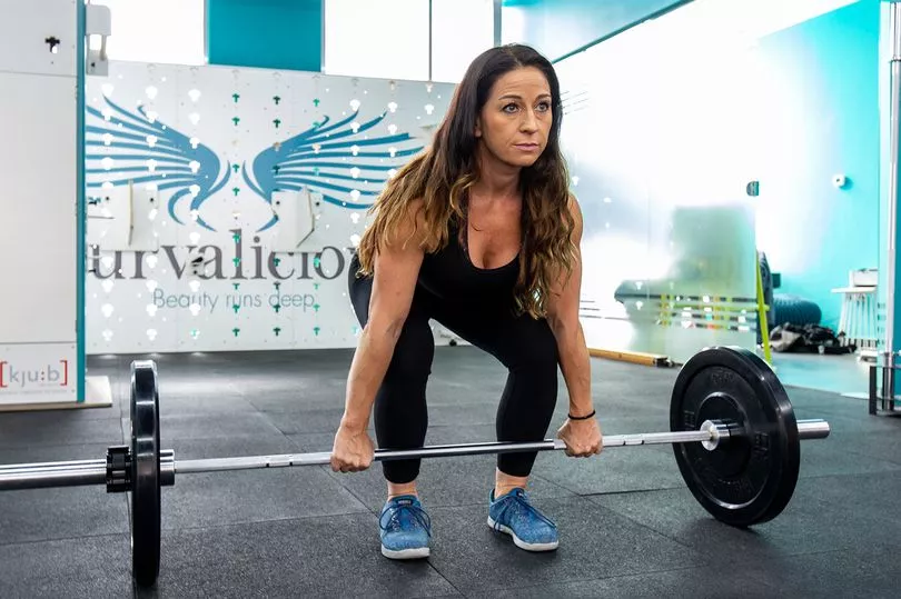 chrystine lee add fitness model milf image