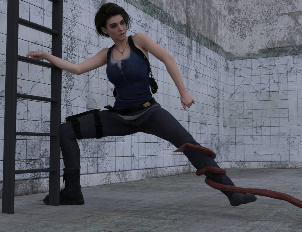 Jill Valentine Tickle belladonna gape alice wonderbang