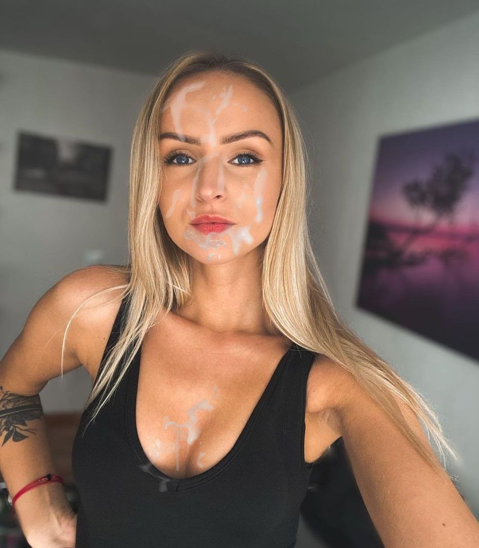 benjamin jamison recommends blonde cumface daria black add blonde cumface photo