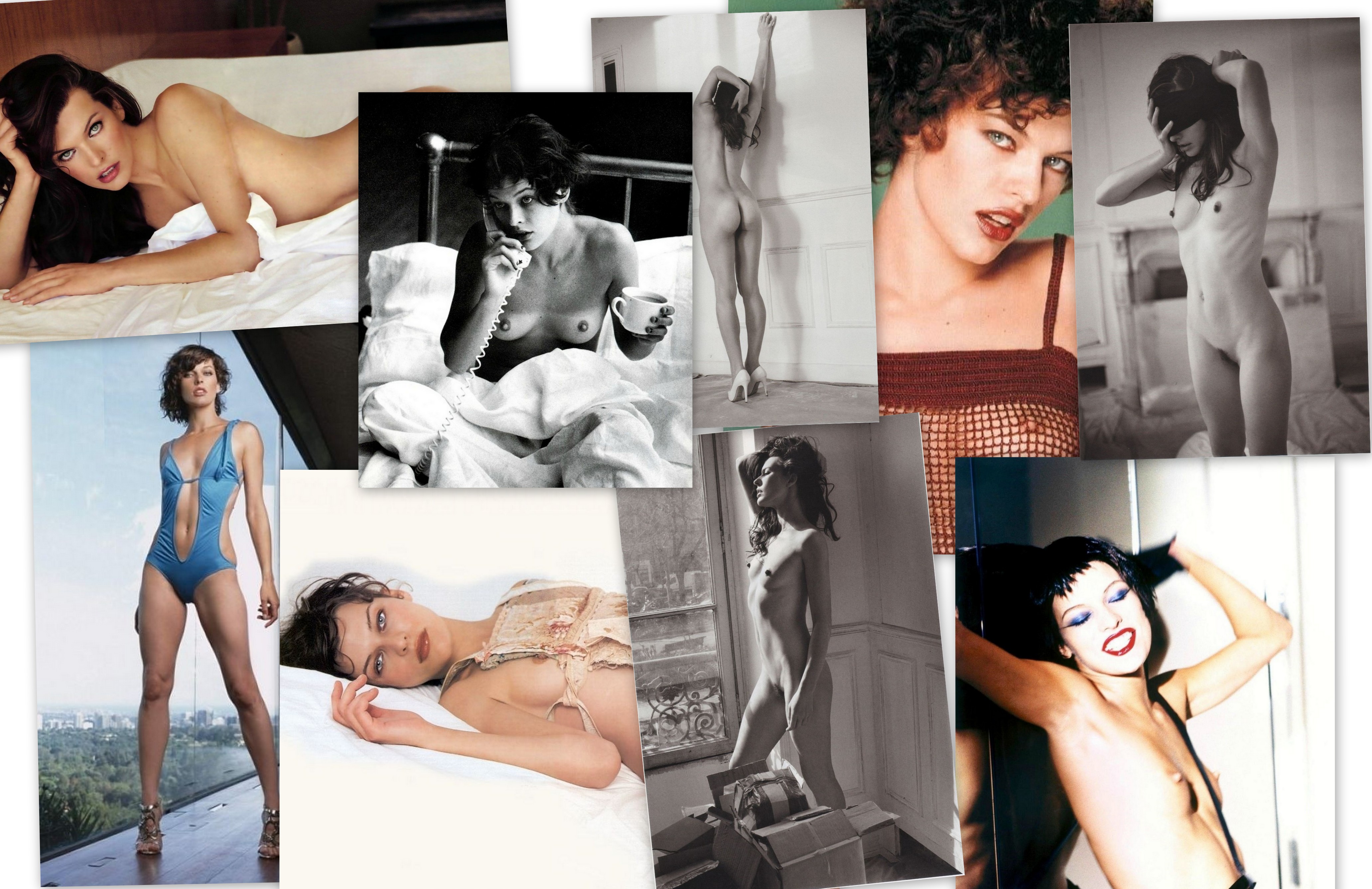 aman salh recommends Yum the boss full barbara hone add mila jovovich nude image