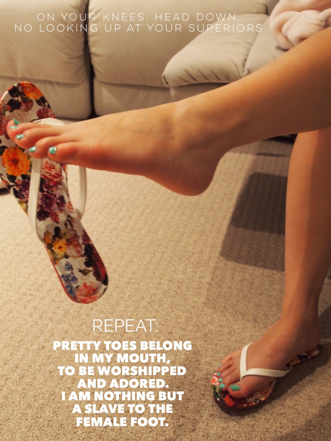 Foot Femdom shayla styles cherry blossom tits