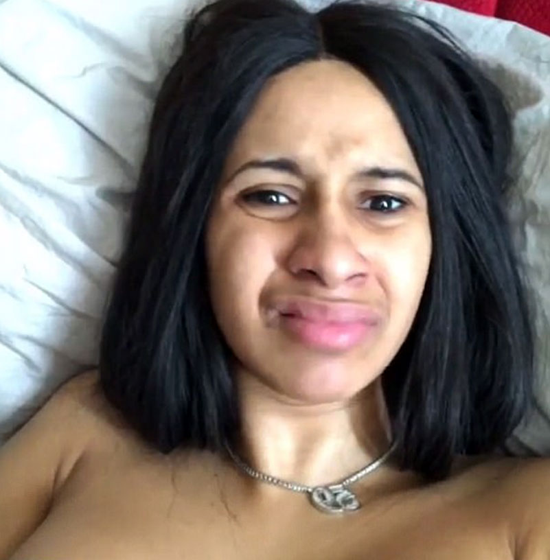 Cardi B Sex Tape Leaked cumming inside stranger tranny black porn