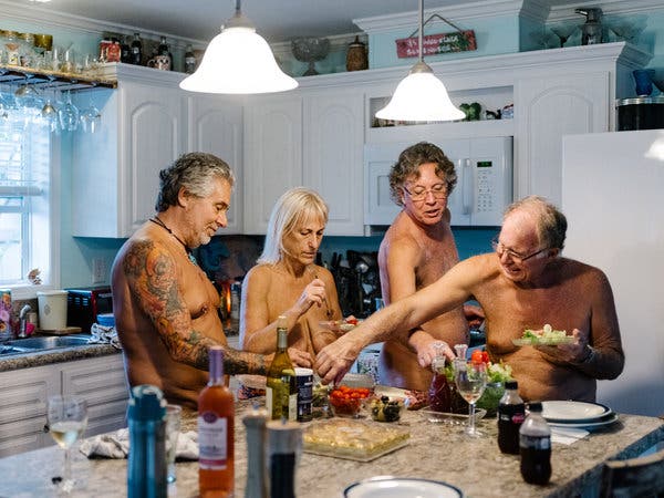declan sheehan add nudist party image