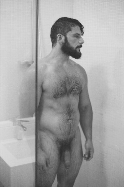 don sander add beefy men nude image