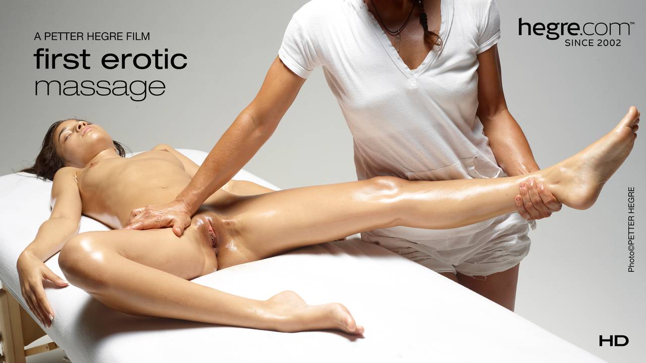 First Erotic Massage mandy muse strapon massage massive cock