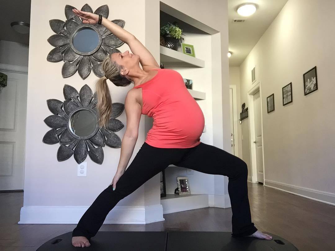 brian acton add pregnant yoga porn photo