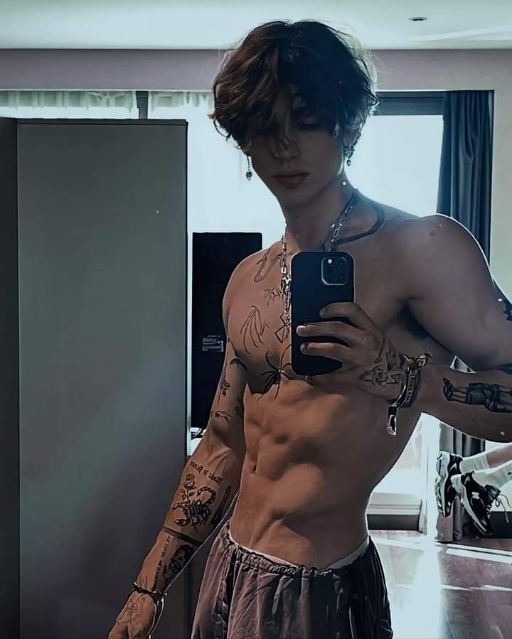 boniface leung add emo guy shirtless photo