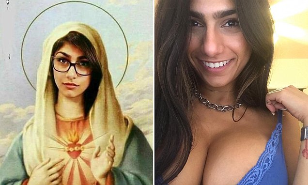 anthony exton recommends Porn amber rose celeste haas add mia khalifa taking virginity photo