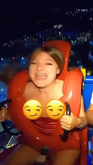 aaditya verma recommends Big boobs solo videos chengtao wang add boobs fall out on slingshot ride photo