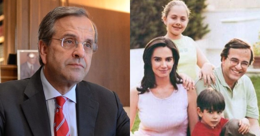 Kostas Samaras sisters strap on fathers day threesome
