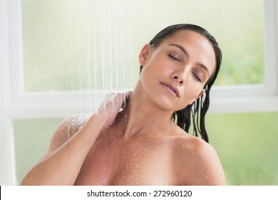 andrea bremner recommends brunette nude shower callum cairns add brunette nude shower image