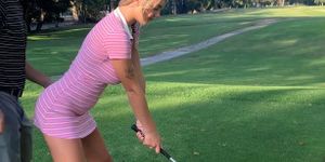 deng atem add gabby carter golf photo