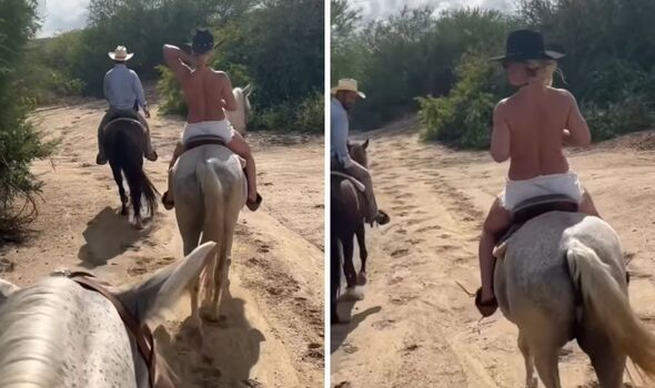 carine adam recommends Molly little dp derek pfremmer add naked horseback photo
