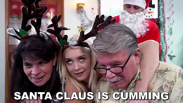 christian blauvelt add gianna dior santa photo
