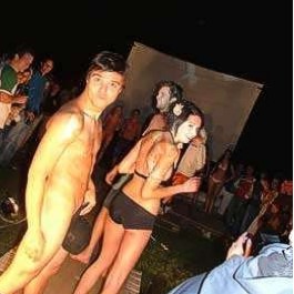 claudia noble add nudist party photo
