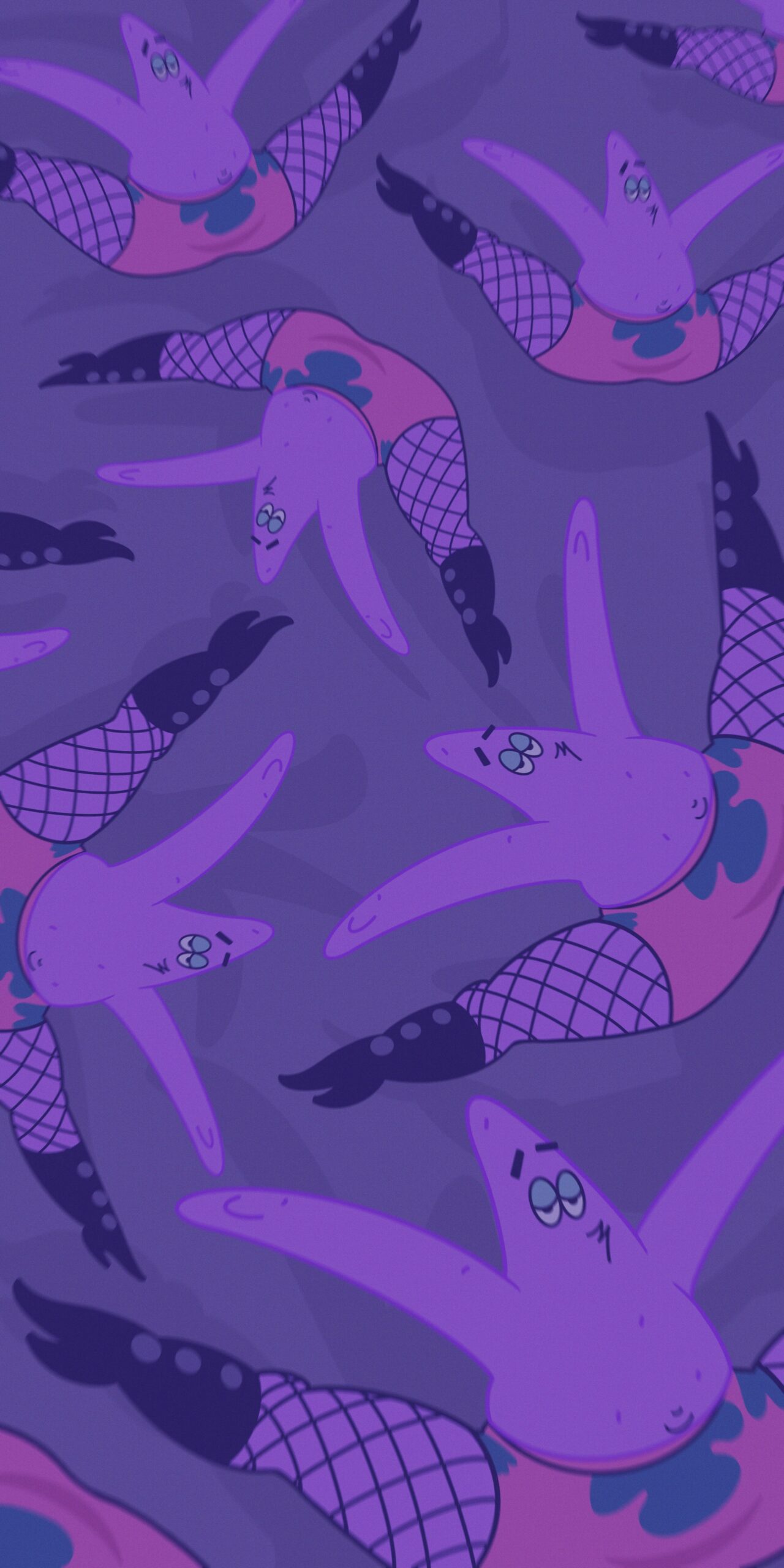 anjali merchant add patrick star fishnets photo