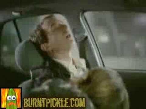 Real Car Bj chubby blonde fingering milf sucks me dry