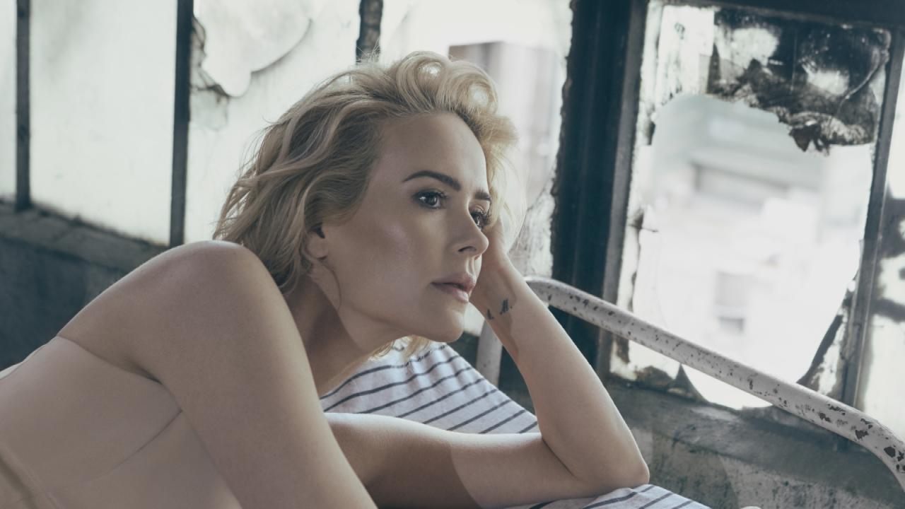 carmen lanier recommends sarah paulson naked ain rosly add Big tits and no bra photo