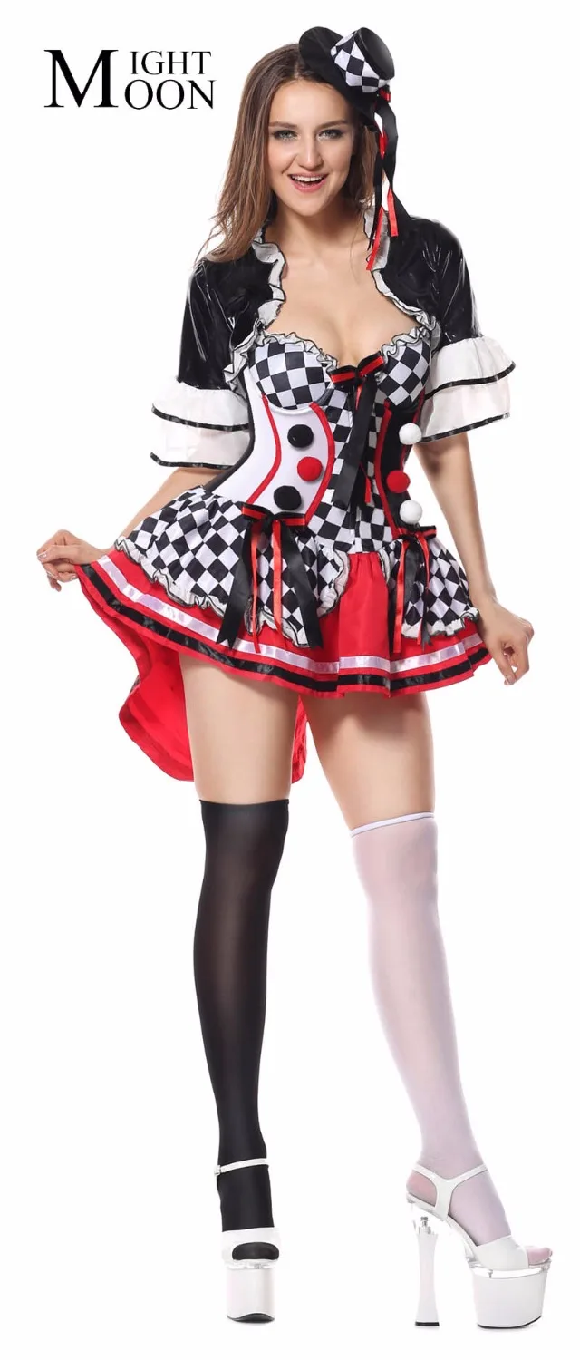 Sexy Clown Cosplay femdom mommy damp porn