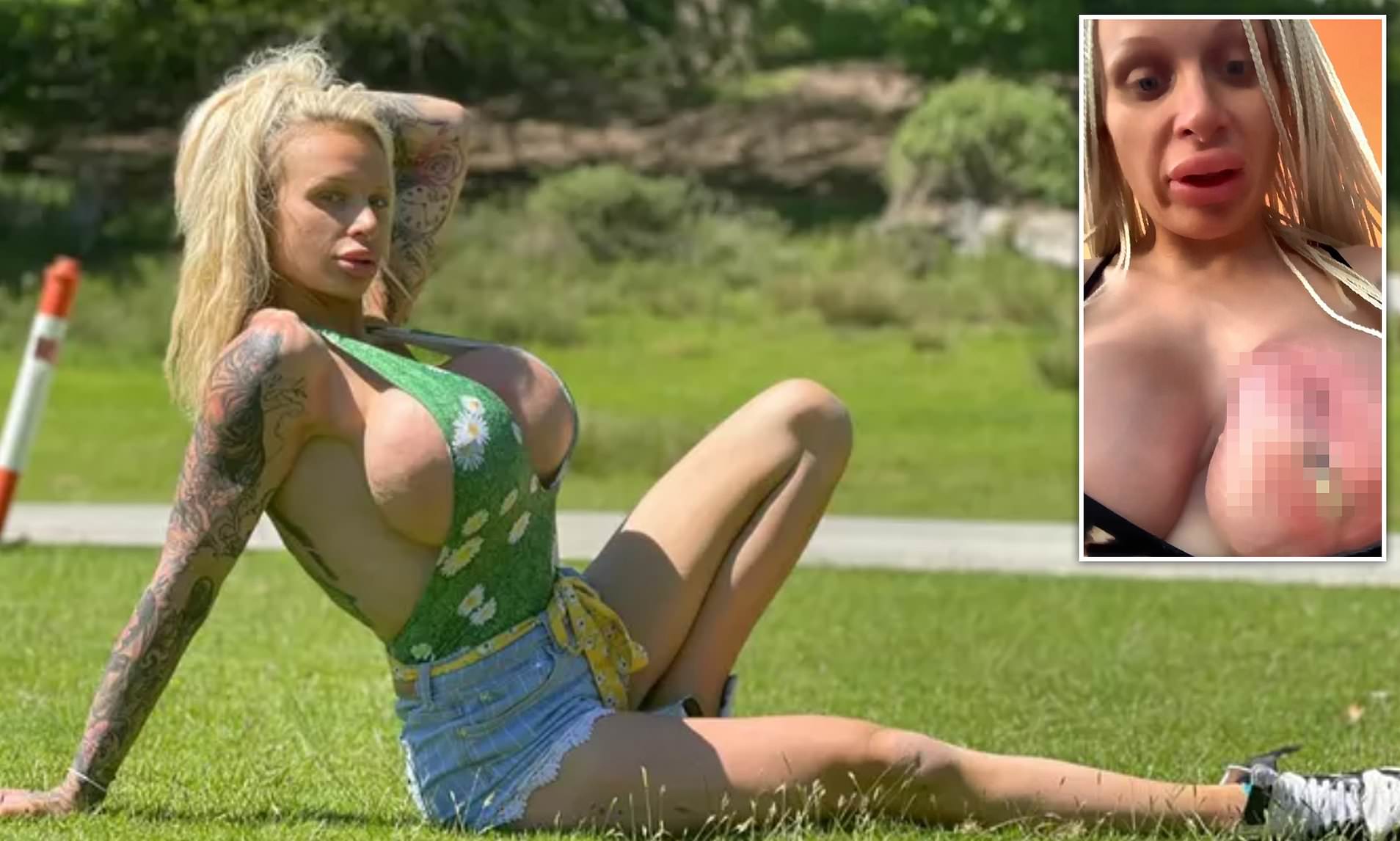 christy okane add titty fell out image