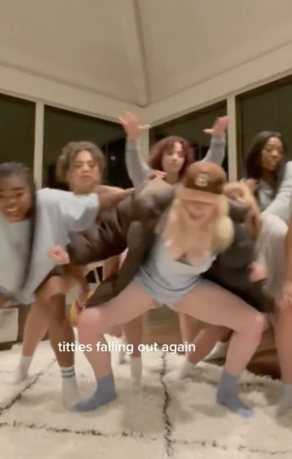 chen dembinsky add titty fell out photo